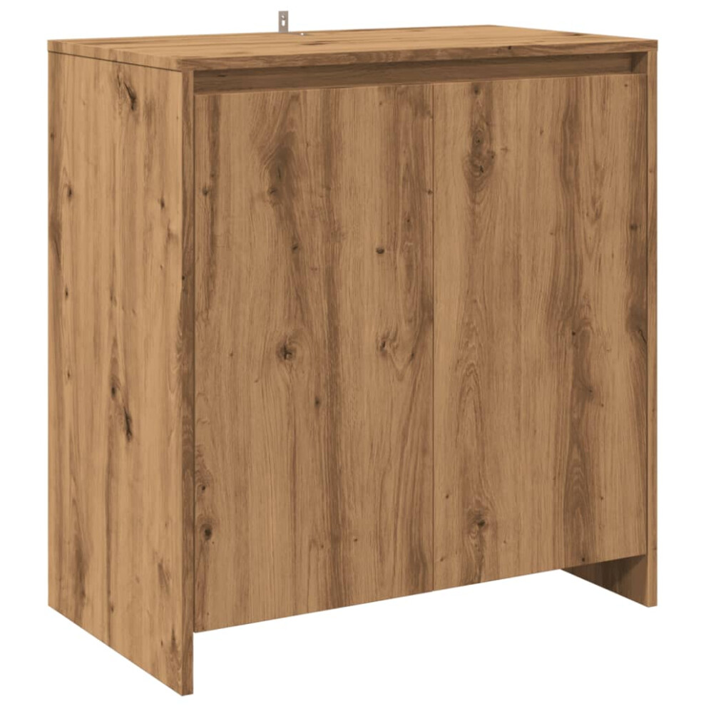 (artisan oak) vidaXL Sideboard Engineered Wood Bedroom Furniture Side Cabinet Multi Colours