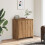 VidaXL vidaXL Sideboard Artisan-Eiche 70x41x75 cm Holzwerkstoff 3