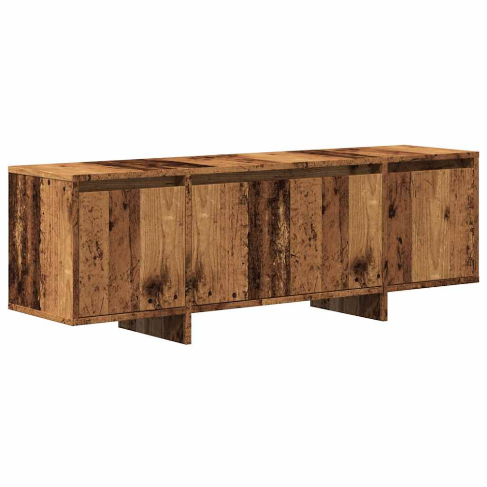 Vidaxl (Old Wood) Tv Cabinet Tv Stand Media Tv Unit Entertainment Centre Engineered Wood Brown