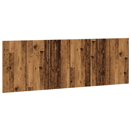 VidaXL (old wood) vidaXL Wall Headboard Bed Header Bedroom Wall Bed Headboard Engineered Wood