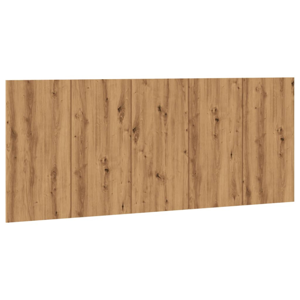 Vidaxl (Artisan Oak) Bed Headboard Bedroom Bed Header Decorative Headboard Engineered Wood