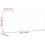 VidaXL (artisan oak) vidaXL Bed Headboard Bedroom Bed Header Decorative Headboard Engineered Wood 4