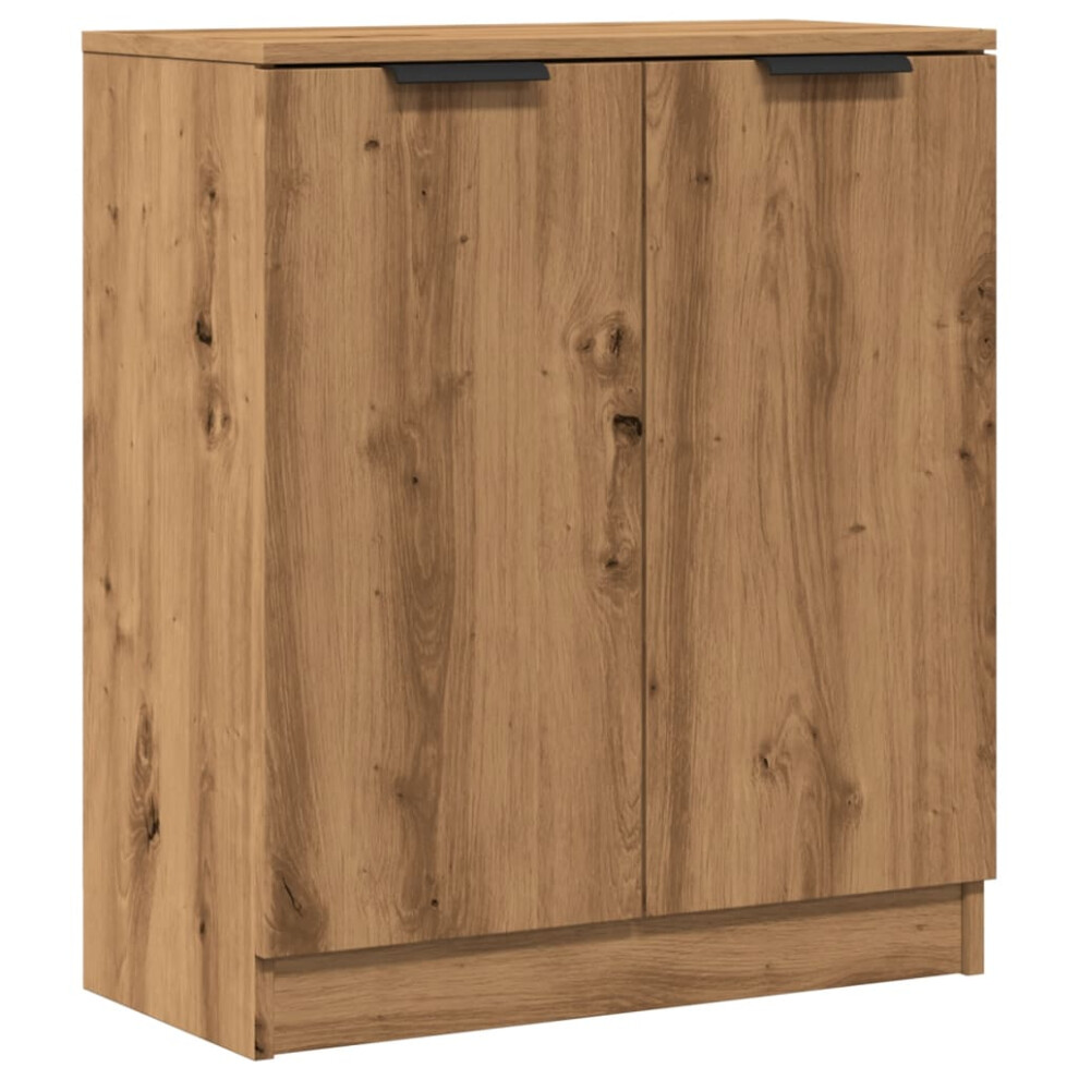 Vidaxl (Artisian Oak) Sideboard Cupboard Storage Cabinet Bookshelf Highboard Engineered Wood Brown