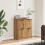VidaXL (artisan oak) vidaXL Sideboard Console Cabinet Storage Cupboard Highboard Engineered Wood 3