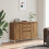VidaXL (artisan oak) vidaXL Sideboard Cupboard Storage Cabinet Buffet Highboard Engineered Wood 3