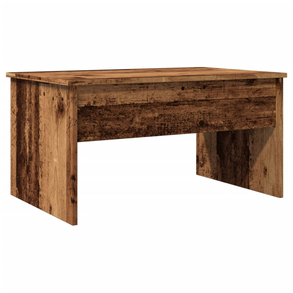 (old wood) vidaXL Coffee Table Hallway Couch Table Centre Accent Table Engineered Wood