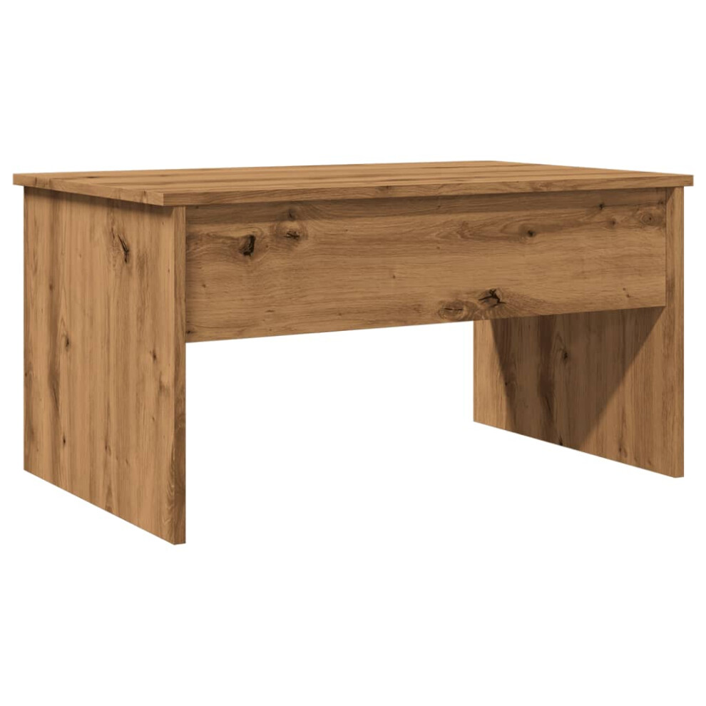 (artisan oak) vidaXL Coffee Table Hallway Couch Table Centre Accent Table Engineered Wood