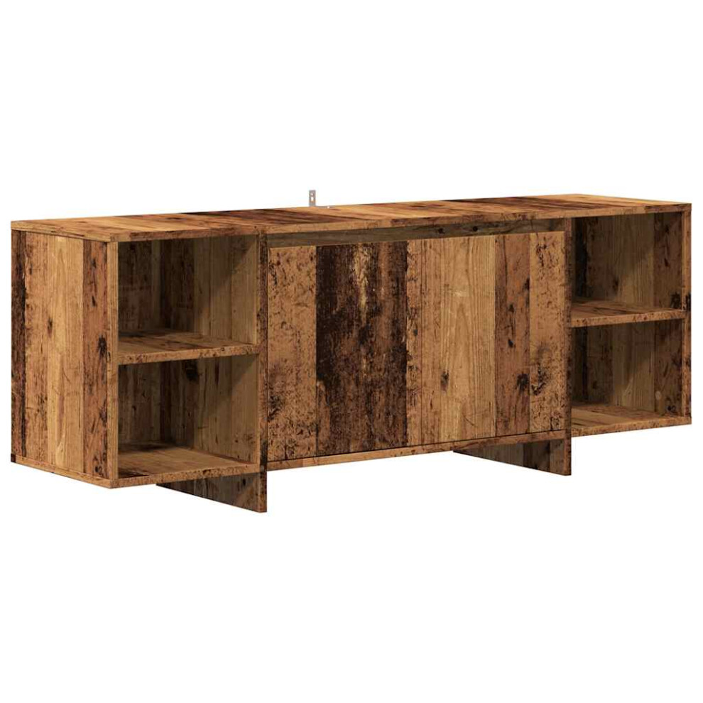 Vidaxl (Old Wood) Tv Cabinet Tv Stand Media Tv Unit Entertainment Centre Engineered Wood Brown