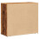 VidaXL (old wood) vidaXL Sideboard Side Cabinet Storage Cupboard Home Organiser Engineered Wood 7