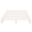 VidaXL (white, 100 x 200 cm) vidaXL Solid Wood Pine Bed Frame Wooden Bed Base Bedstead Mattress Foundation 5