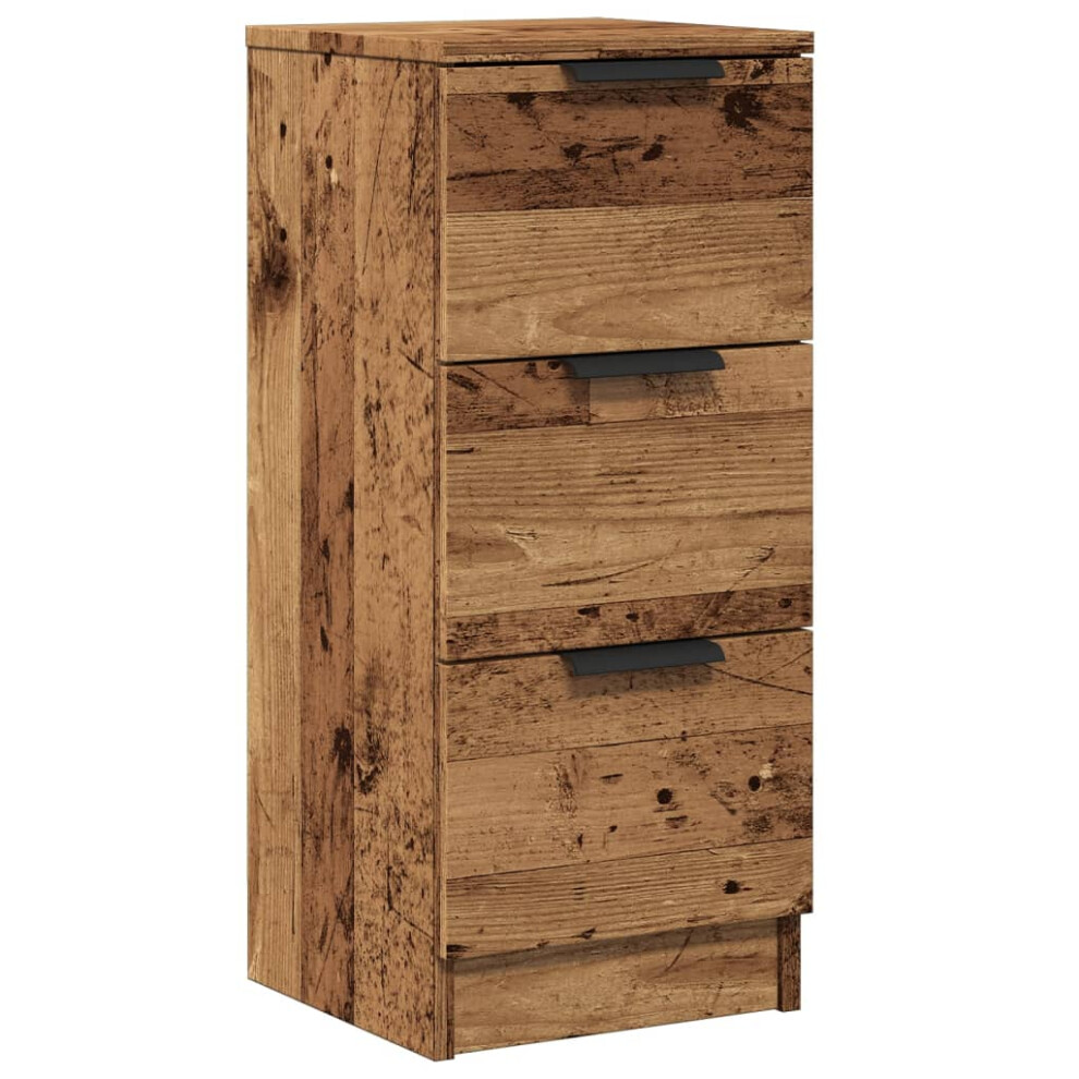 Vidaxl (Old Wood, 1 Pcs) Sideboard Telephone Cabinet Nightstand Side Cabinet Engineered Wood