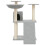 VidaXL (light grey) vidaXL Cat Tree with Sisal Scratching Posts 83 cm Pet Supply Multi Colours 3