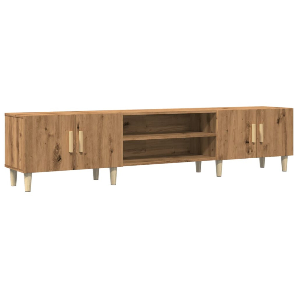 Vidaxl (Artisan Oak) Tv Cabinet Tv Stand Media Cabinet Tv Unit Sideboard Engineered Wood