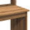 VidaXL (artisan oak) vidaXL Desk with Shelves Standing Desk Study Writing Table Engineered Wood 7