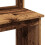 VidaXL (old wood) vidaXL Desk with Shelves Standing Desk Study Writing Table Engineered Wood 7