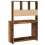 VidaXL (old wood) vidaXL Desk with Shelves Standing Desk Study Writing Table Engineered Wood 6
