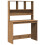VidaXL (artisan oak) vidaXL Desk with Shelves Standing Desk Study Writing Table Engineered Wood 1