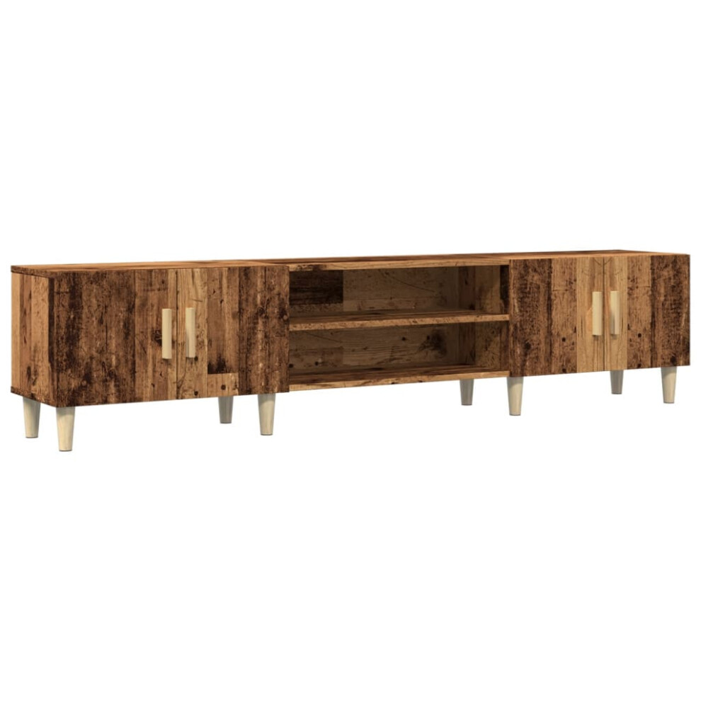 Vidaxl (Old Wood) Tv Cabinet Tv Stand Media Cabinet Tv Unit Sideboard Engineered Wood