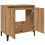 VidaXL (artisan oak) vidaXL Sink Cabinet Vanity Unit Storage Cupboard Engineered Wood 5