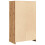 VidaXL (oak) vidaXL Highboard Sideboard Side Cabinet Cupboard Old Wood Engineered Wood 7