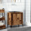 VidaXL (old wood) vidaXL Sink Cabinet Vanity Unit Storage Cupboard Engineered Wood 3