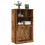 VidaXL (old wood) vidaXL Highboard Sideboard Side Cabinet Cupboard Old Wood Engineered Wood 3