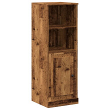(old wood) vidaXL Highboard Sideboard Side Cabinet Cupboard Old Wood Engineered Wood