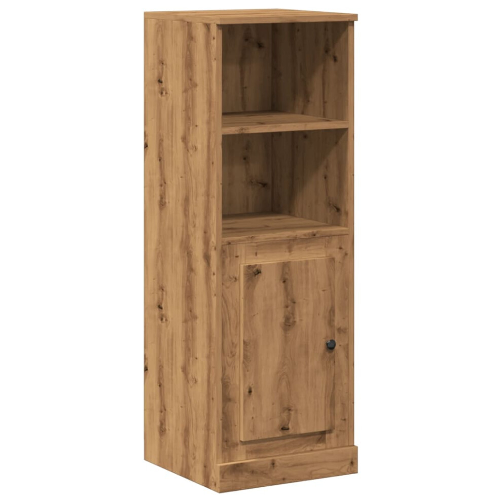 (oak) vidaXL Highboard Sideboard Side Cabinet Cupboard Old Wood Engineered Wood