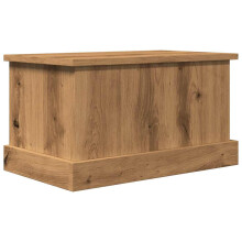(artisan oak, 30 x 50 x 28 cm) vidaXL Storage Box Garden Tool Chest Outdoor Storage Bin Box Engineered Wood