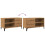 VidaXL (artisan oak) vidaXL Record Cabinet Sideboard Storage Cabinet Engineered Wood 7
