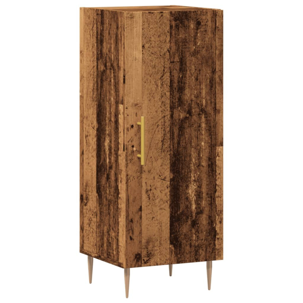 Vidaxl (Old Wood) Sideboard Cupboard Side Cabinet Highboard Old Wood Engineered Wood