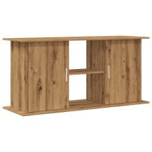 (artisan oak, 121 x 41 x 58 cm) vidaXL Aquarium Stand Fish Tank Stand Aquarium Cabinet Old Wood Engineered Wood