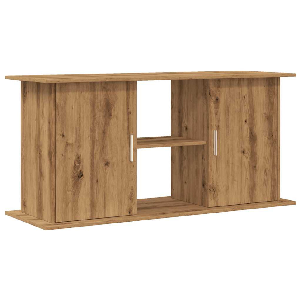 Vidaxl (Artisan Oak, 121 X 41 X 58 Cm) Aquarium Stand Fish Tank Stand Aquarium Cabinet Old Wood Engineered Wood