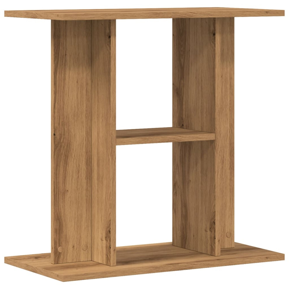 Vidaxl (Artisan Oak, 60 X 30 X 60 Cm) Aquarium Stand Fish Tank Stand Cabinet Aquarium Base Engineered Wood - Image 3