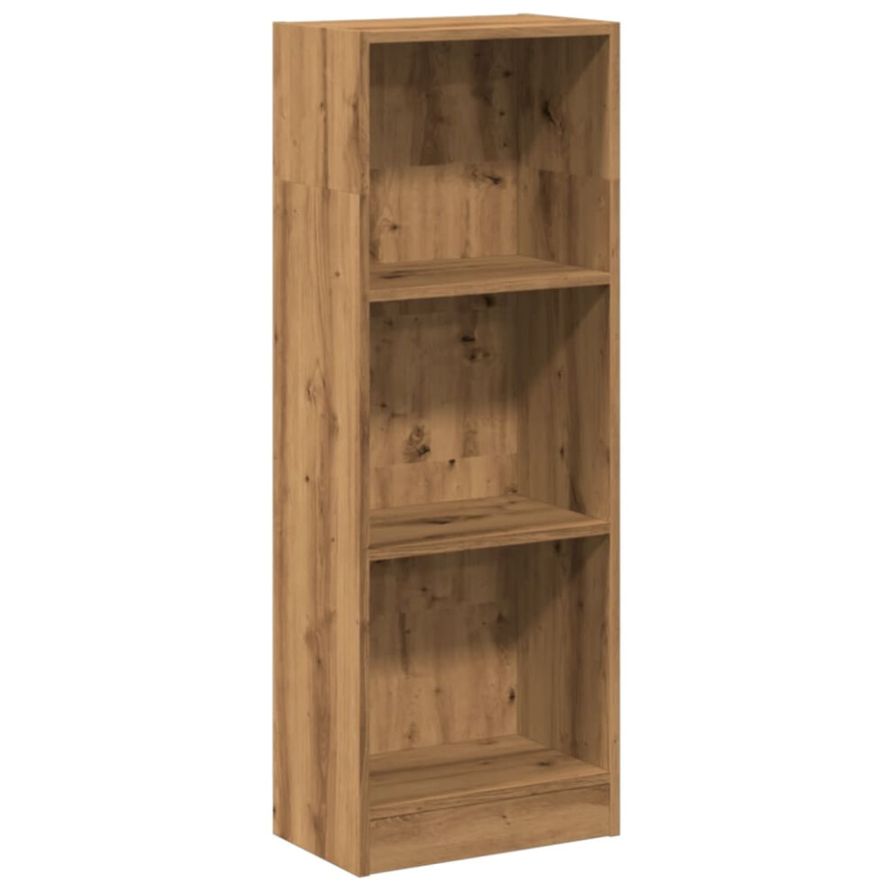 (oak, 40 x 24 x 109 cm) vidaXL Book Cabinet Display Rack Bookshelf Storage Shelf Rack Engineered Wood