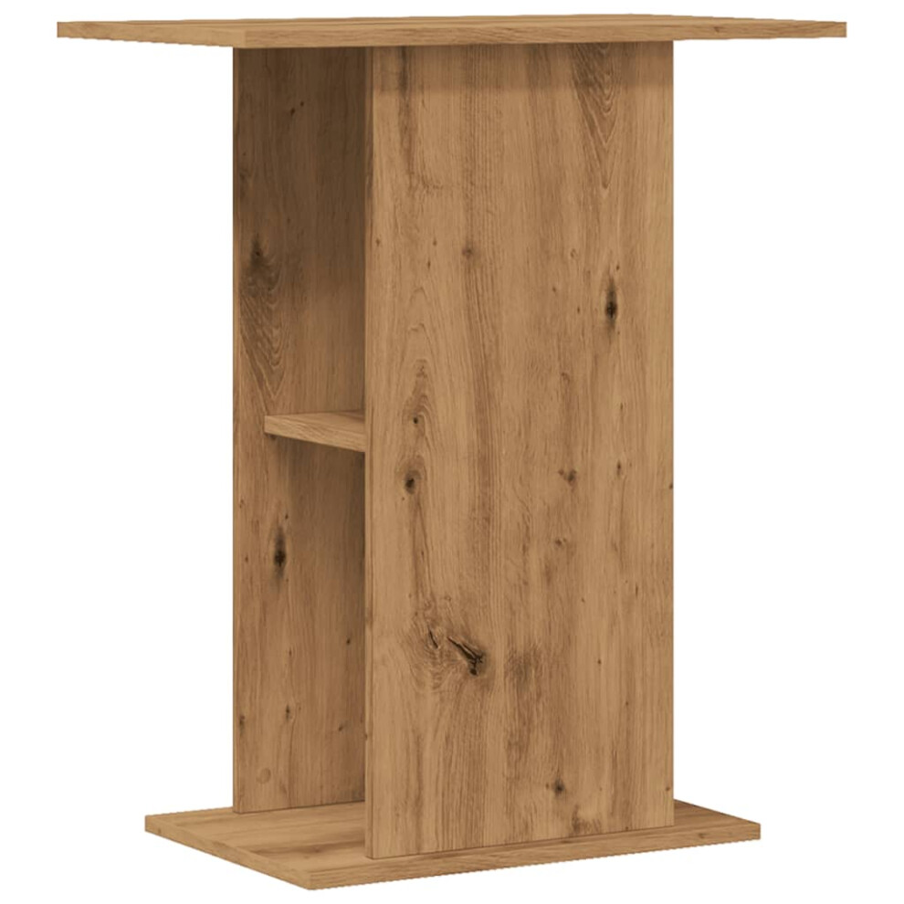 Vidaxl (Artisan Oak, 36 X 60.5 X 72.5 Cm) Aquarium Stand Fish Tank Stand Aquarium Cabinet Old Wood Engineered Wood