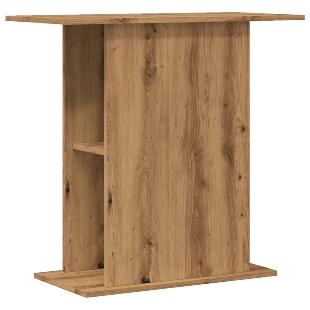 Vidaxl (Artisan Oak, 36 X 75 X 72.5 Cm) Aquarium Stand Fish Tank Stand Aquarium Cabinet Old Wood Engineered Wood