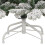 VidaXL (210 cm) vidaXL Artificial Hinged Christmas Tree Pre Lit Xmas Tree with Flocked Snow 6