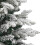 VidaXL (150 cm) vidaXL Artificial Hinged Christmas Tree Pre Lit Xmas Tree with Flocked Snow 5