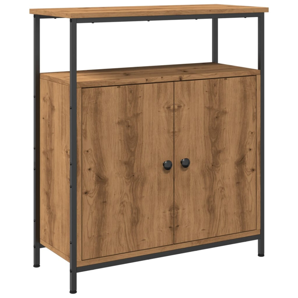 Vidaxl (Artisan Oak) Sideboard Cupboard Side Cabinet Highboard Old Wood Engineered Wood