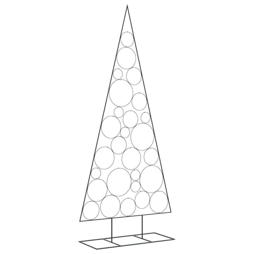 Vidaxl (210 Cm) Metal Christmas Tree For Decoration Outdoor Artificial Xmas Tree