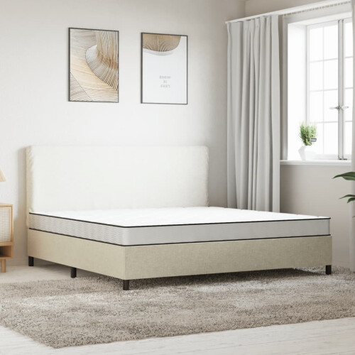 VidaXL vidaXL Matratze Schaumstoff Mittelweich 200x200 cm 1