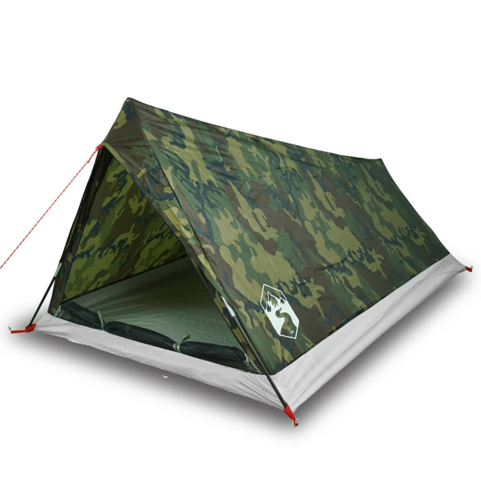 (camouflage) vidaXL Camping Tent 2-Person Lightweight Tent Dome Tent Waterproof