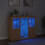 VidaXL (sonoma oak) vidaXL Sideboards with LED Lights Cupboard Engineered Wood 3