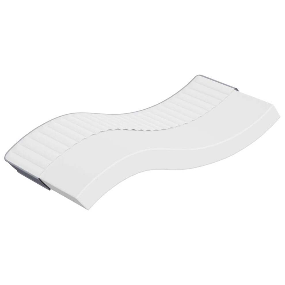 (90 x 190 cm) vidaXL Foam Mattress Medium Sof Home Bed Mattress Single Mattress