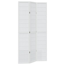 (40 x 220 cm/ 3 piece) vidaXL Room Divider Panels Office Privacy Screen Solid Wood Paulownia