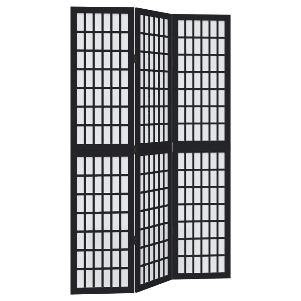 Vidaxl (40 X 180 Cm/ 3 Piece) Room Divider Panels Office Privacy Screen Solid Wood Paulownia