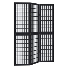 (40 x 160 cm/ 3 piece) vidaXL Room Divider Panels Office Privacy Screen Solid Wood Paulownia