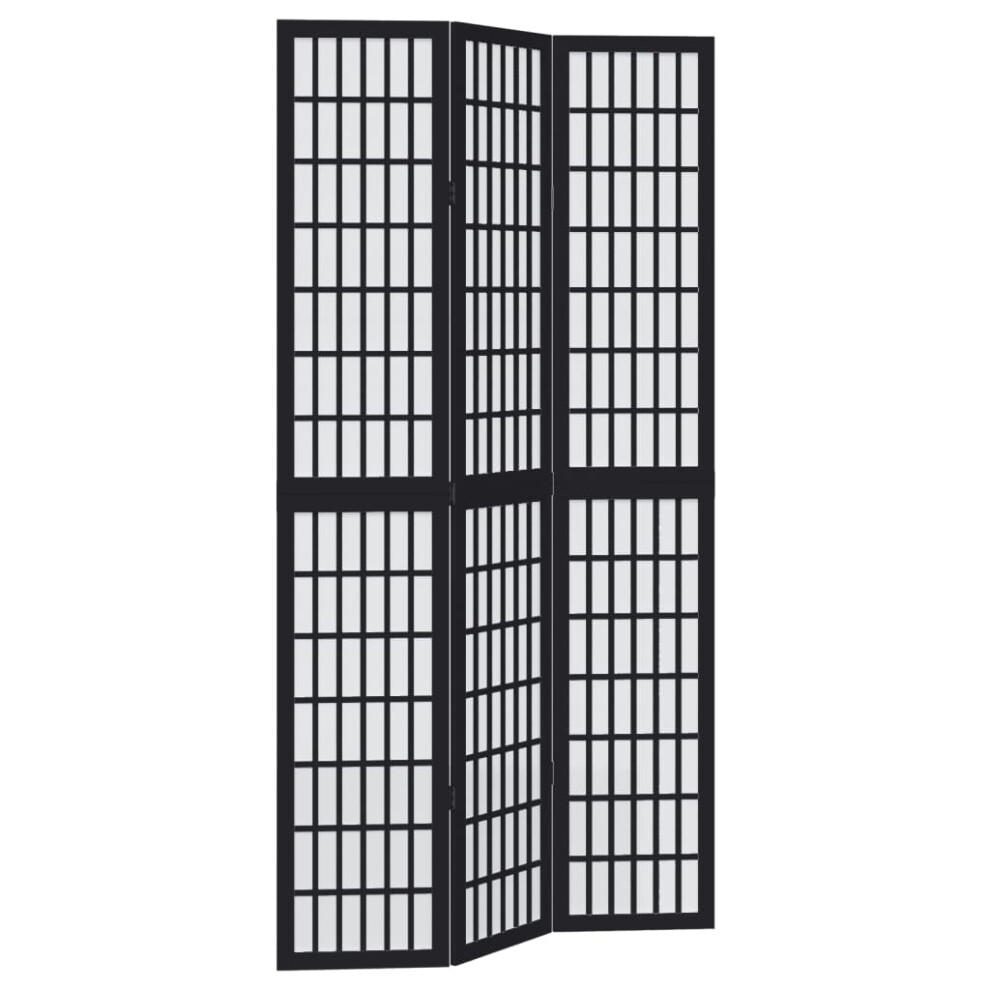 Vidaxl (40 X 220 Cm/ 3 Piece) Room Divider Panels Office Privacy Screen Solid Wood Paulownia