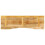 VidaXL (160 x 50 x 2.5 cm) vidaXL Desk Top Replacement Dining Table Top Rectangular Solid Wood Acacia 5